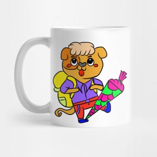 School start of school children school bag Mug